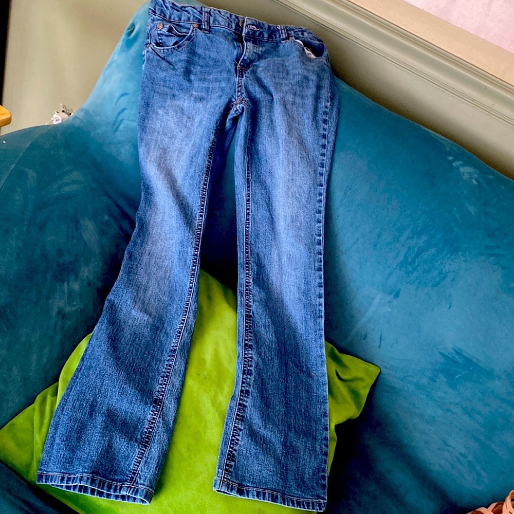 Girls boot cut jeans